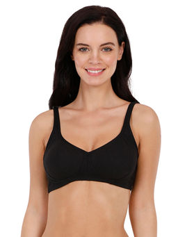 Amante - Cool Contour Non-Padded Non-Wired High Coverage Bra - Black
