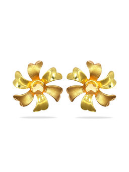 Candere by Kalyan Jewellers - 22K (916) Yellow Gold Earrings for Women