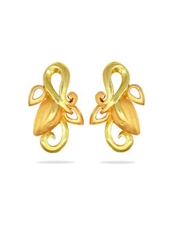 Candere by Kalyan Jewellers - 22K (916) Yellow Gold Earrings for Women