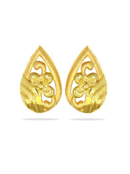 Candere by Kalyan Jewellers - 22K (916) Yellow Gold Earrings for Women