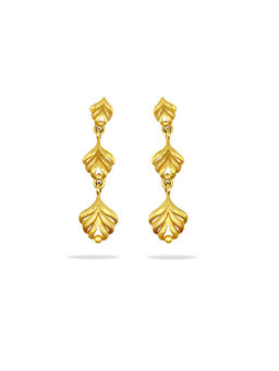 Candere by Kalyan Jewellers - 22K (916) Yellow Gold Earrings for Women