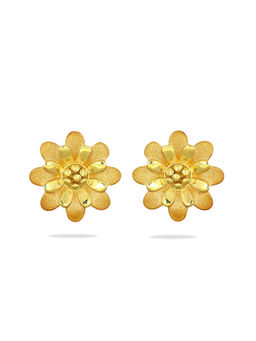 Candere by Kalyan Jewellers - 22K (916) Yellow Gold Earrings for Women
