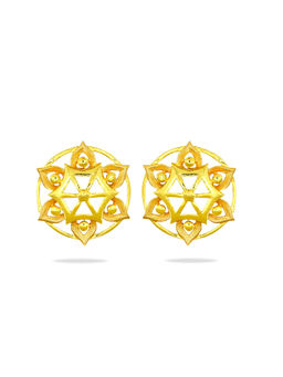 Candere by Kalyan Jewellers - 22K (916) Yellow Gold Earrings for Women