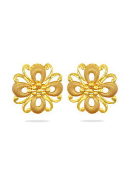 Candere by Kalyan Jewellers - 22K (916) Yellow Gold Earrings for Women