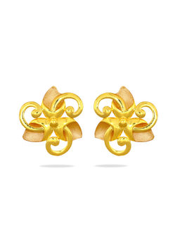 Candere by Kalyan Jewellers - 22K (916) Yellow Gold Earrings for Women