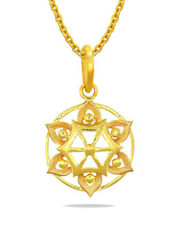 Candere by Kalyan Jewellers - 22K (916) Yellow Gold Pendant for Women
