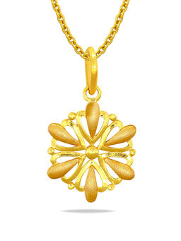 Candere by Kalyan Jewellers - 22K (916) Yellow Gold Pendant for Women