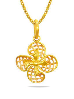 Candere by Kalyan Jewellers - 22K (916) Yellow Gold Pendant for Women