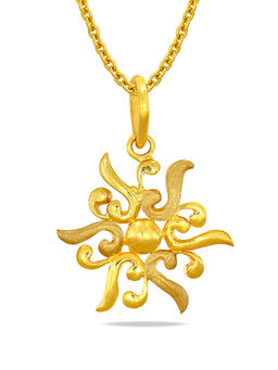 Candere by Kalyan Jewellers - 22K (916) Yellow Gold Pendant for Women