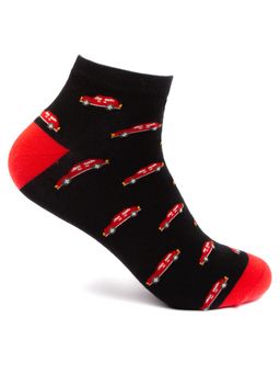 Mint & Oak - Vehicle Ankle Length Pack of 3 Socks for Men