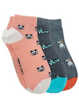 Mint & Oak - Top Sellling Ankle Length Pack of 3 Socks for Men