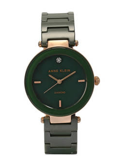 Anne Klein - Green Ceramic Watch -AK1018RGGN