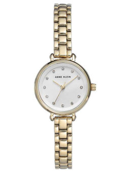 Anne Klein - White Metal Watch -AK2662SVGB