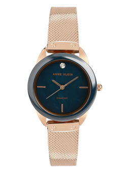 Anne Klein - Blue Metal Watch -AK3258NVRG