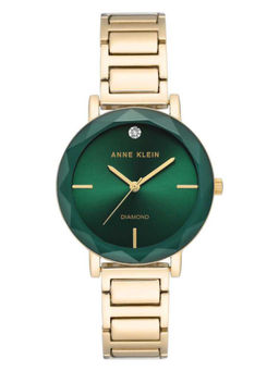 Anne Klein - Green Metal Watch -AK3278GNGB