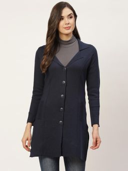 APSLEY - Navy Winter Cardigan