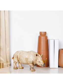 The Artment - Golden-Horned Rhino Table Accent - Style 1