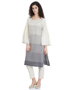 Biba - Multi-Color Straight Kurta
