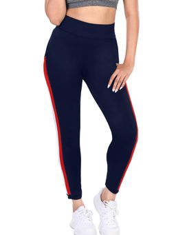 Dermawear - Women's Activewear Workout Leggings - Blue