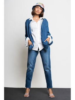 FREAKINS - Unisex Mid Blue Jeans