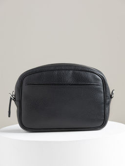 Perona - Solid Drew Black Crossbody Bag