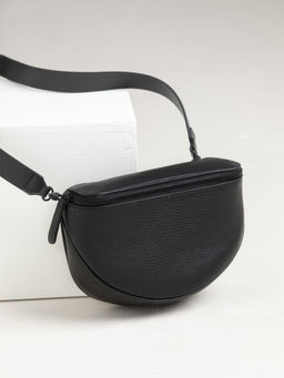 Perona - Solid Leah Black Belt Bag