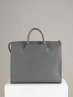 Perona - Solid Levi Grey Briefcase