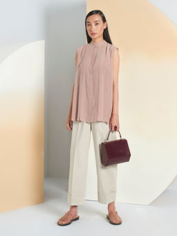 Perona - Beige Mel Trouser