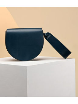 Perona - Solid Lia Teal Evening Clutch