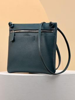 Perona - Solid Hayden Blue Crossbody Bag
