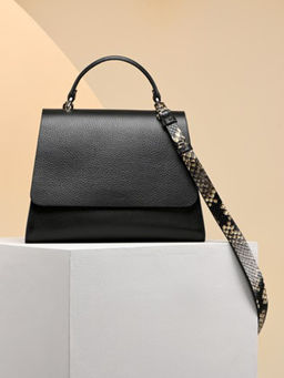 Perona - Solid Sofia Black Day Bag