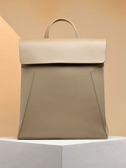 Perona - Solid Hoshi Beige Backpack