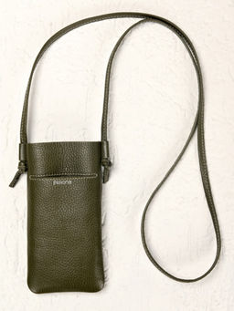 Perona - Solid Clare Olive Crossbody Bag