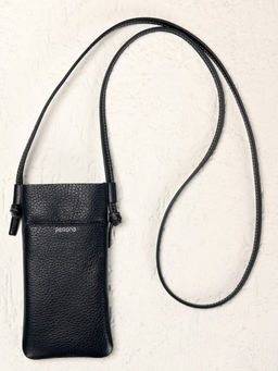 Perona - Solid Clare Black Crossbody Bag
