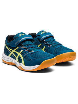 ASICS - Upcourt 4 PS Teal Kids Indoor Sport Shoes