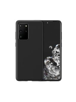 Memumi - Memumi® Crystalloid Series Back Cover for Samsung Galaxy S20 Plus Shockproof - Black (6.7")