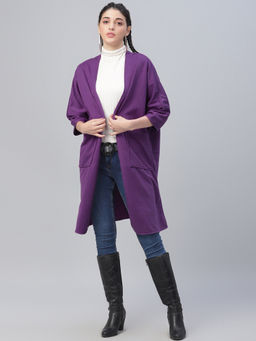 AAREIN - Purple Solid Shrug