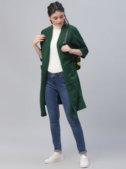 AAREIN - Green Solid Shrug