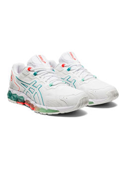 ASICS - White Patterned Sports Shoes