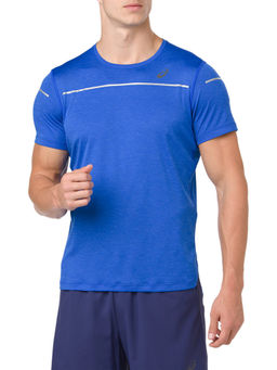 ASICS - Lite-Show Ss Blue Casual T-Shirt
