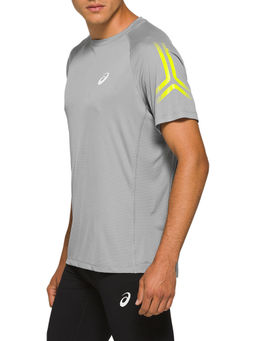 ASICS - Silver Icon Top Grey Casual T-Shirt