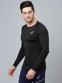 ASICS - M Movelyr Ls T Black Casual T-Shirt