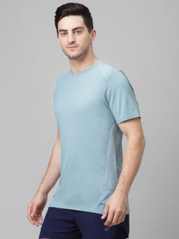 ASICS - Ventilate Mesh Train Ss Blue Casual T-Shirt
