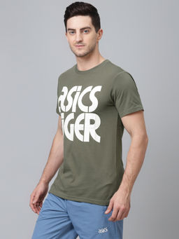 ASICS - At Bl Ss Green Casual T-Shirt