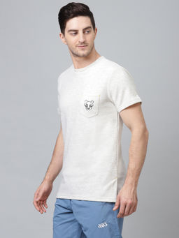 ASICS - At Pkt Ss White Casual T-Shirt