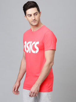 ASICS - At Graphic Ss Pink Casual T-Shirt