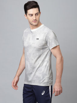 ASICS - At Aop Ss 2 Grey Casual T-Shirt