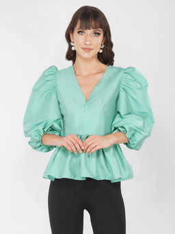 Attic Salt - Sweet On You Tafetta Top