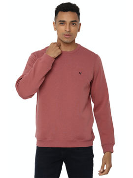 Allen Solly sweatshirts_men_westernwear : Buy Allen Solly Pink Sweatshirt  Online | Nykaa Fashion