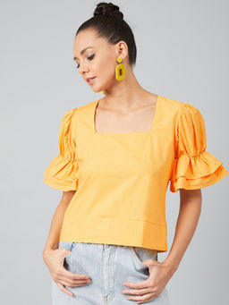 AAREIN - Yellow Solid Top